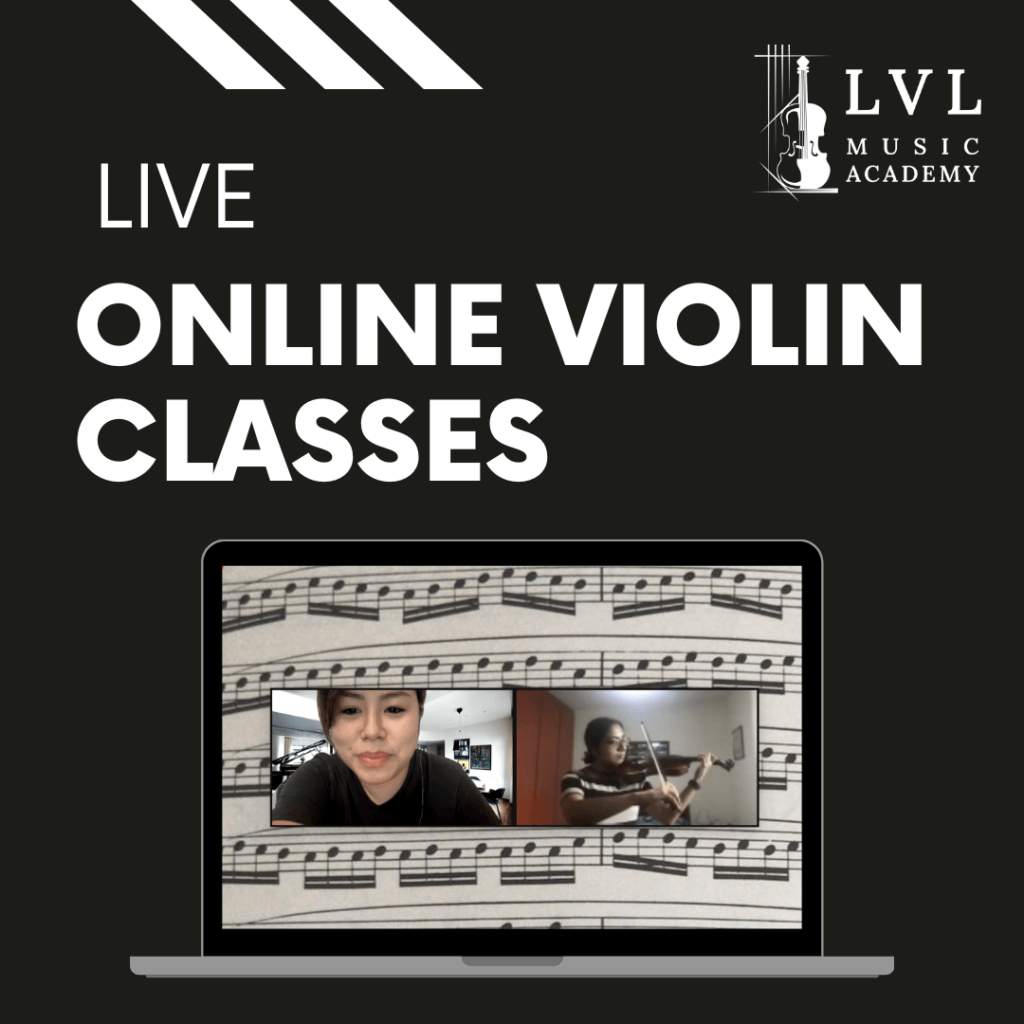 Interactive online violin lessons in Singapore