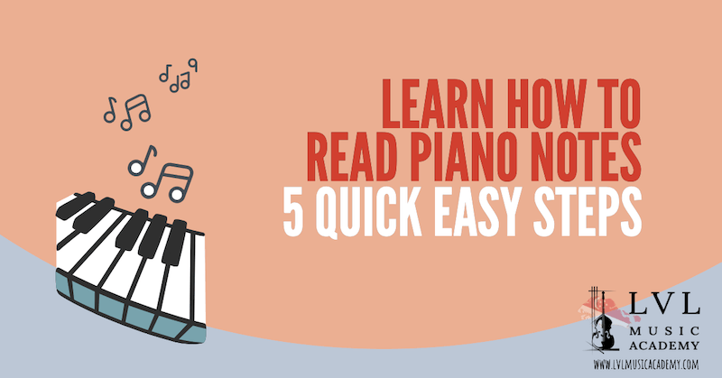 read piano notes and sheet music