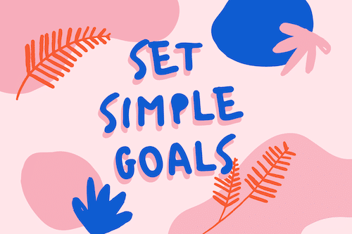 set goals for practicing piano