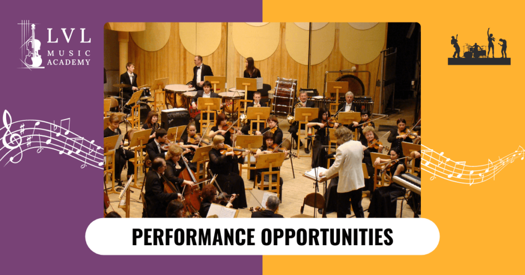 Performance opportunity at LVL Music Academy