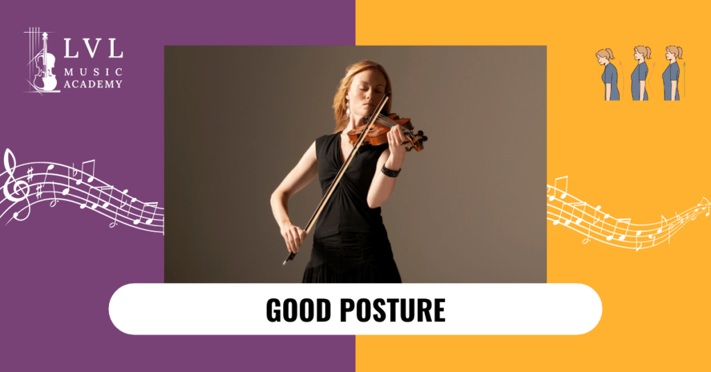 good violin posture