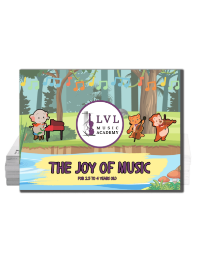 The Joy Of Music book for 2.5 to 4 years old kids