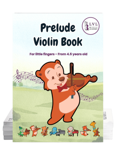 Violin book prelude for kids 4.5 years old and above